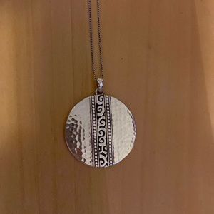 NWOT Brighton silver chain and pendant